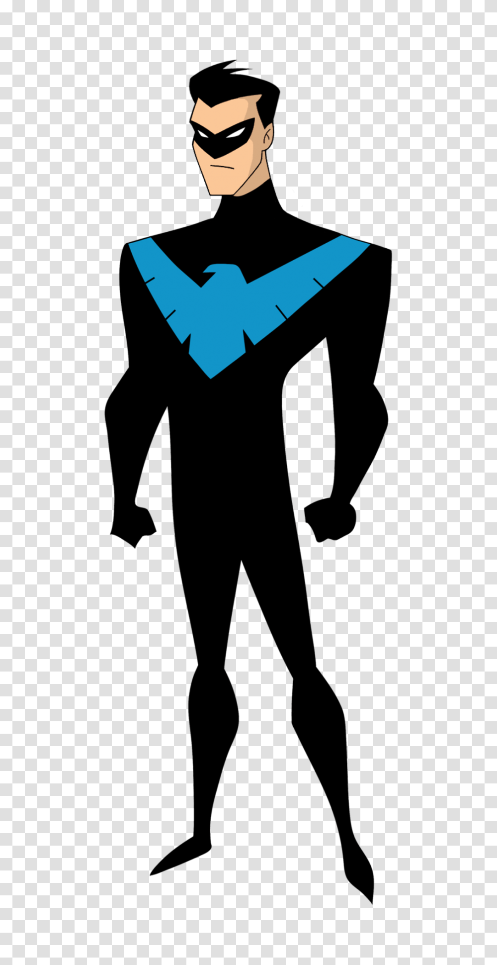Batman Tas Nightwing, Person, Hand, Logo Transparent Png