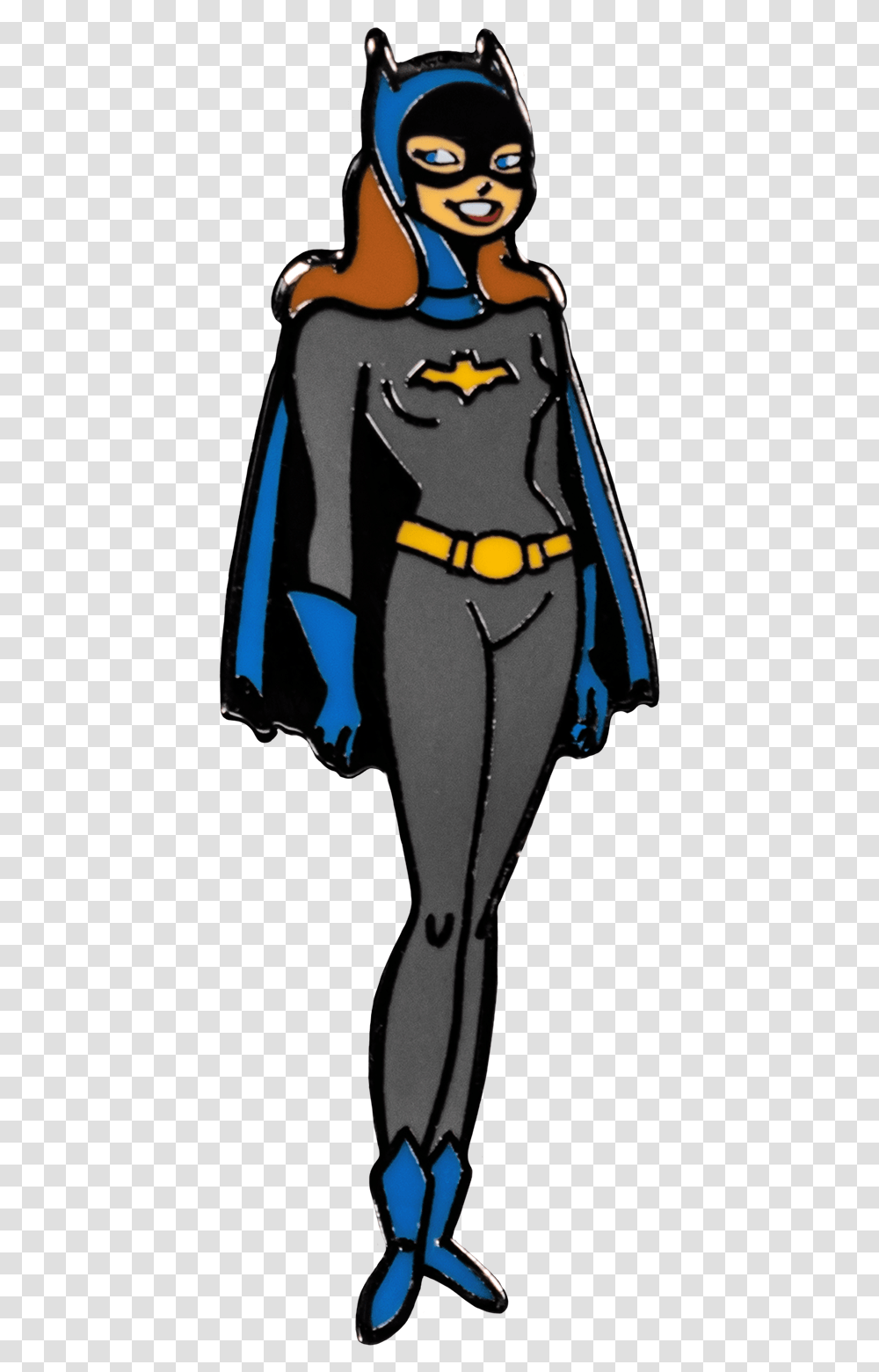 Batman The Animated Series Batgirl Enamel Pin By Ikon The Animated Series, Art, Modern Art, Person, Human Transparent Png
