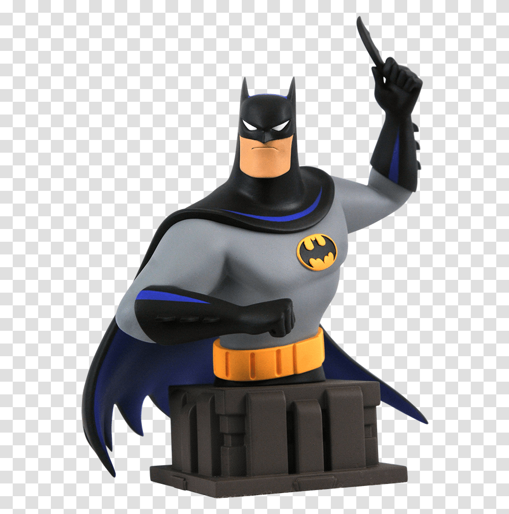 Batman The Animated Series Bust Batarang Batman Animated Bust, Toy, Robot Transparent Png