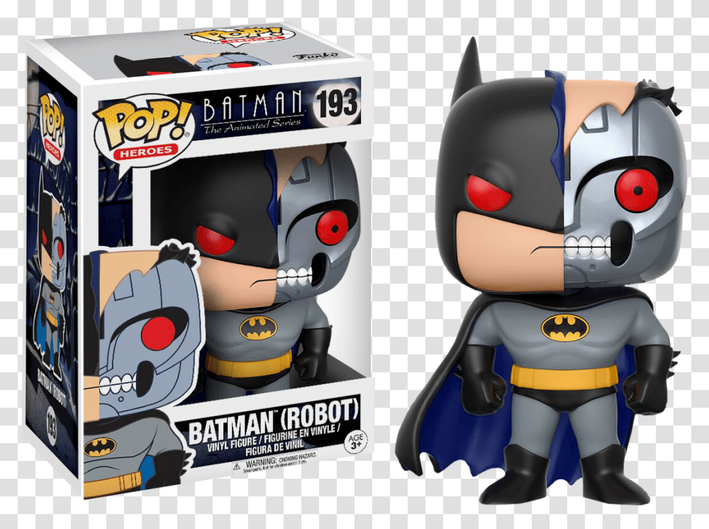 Batman The Animated Series Pops, Label, Toy, Advertisement Transparent Png