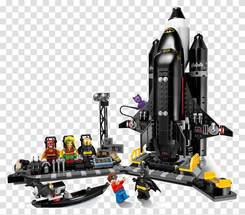 Batman The Bat Space Shuttle Lego, Machine, Person, Engine, Motor Transparent Png