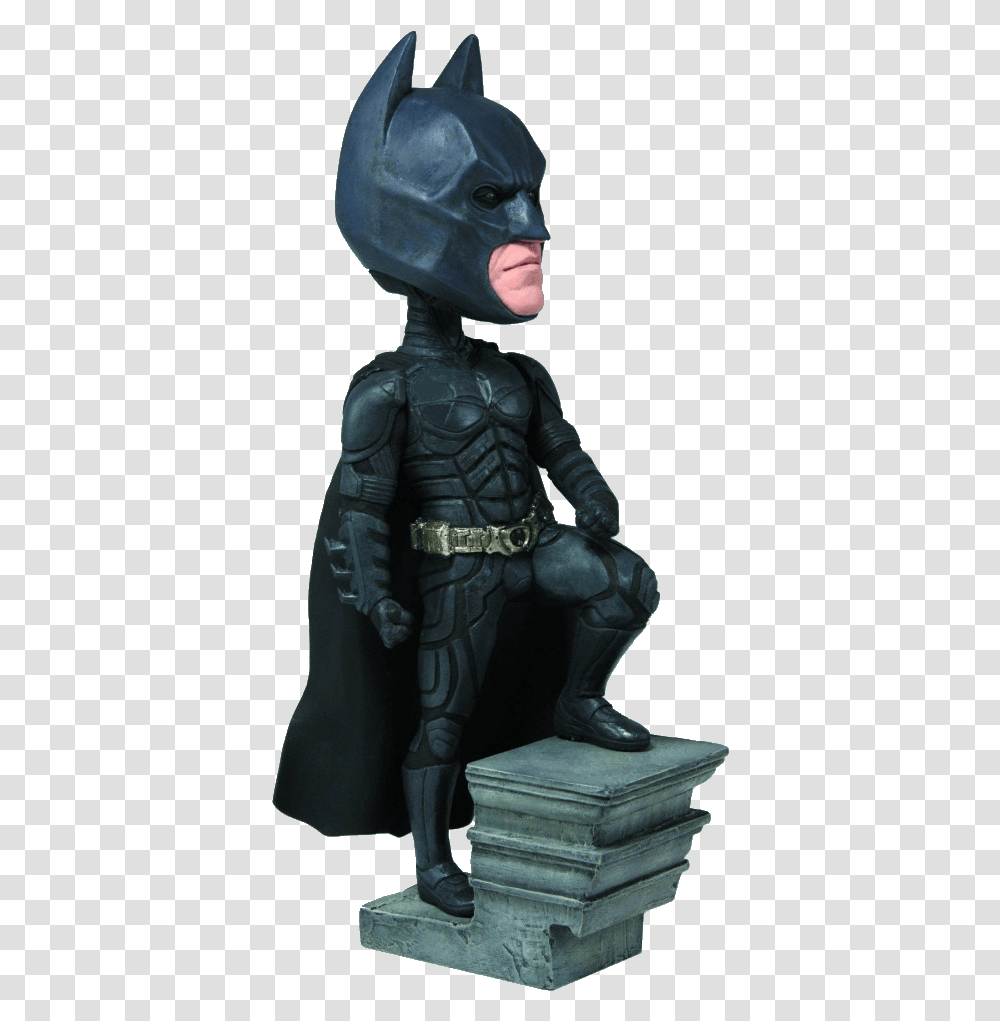Batman The Dark Knight Bobble Head, Apparel, Person, Human Transparent Png