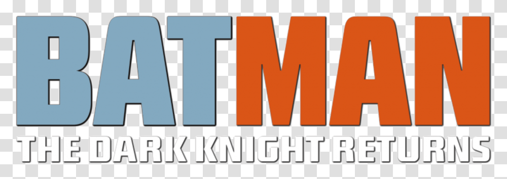 Batman The Dark Knight Returns Logo, Word, Label, Alphabet Transparent Png
