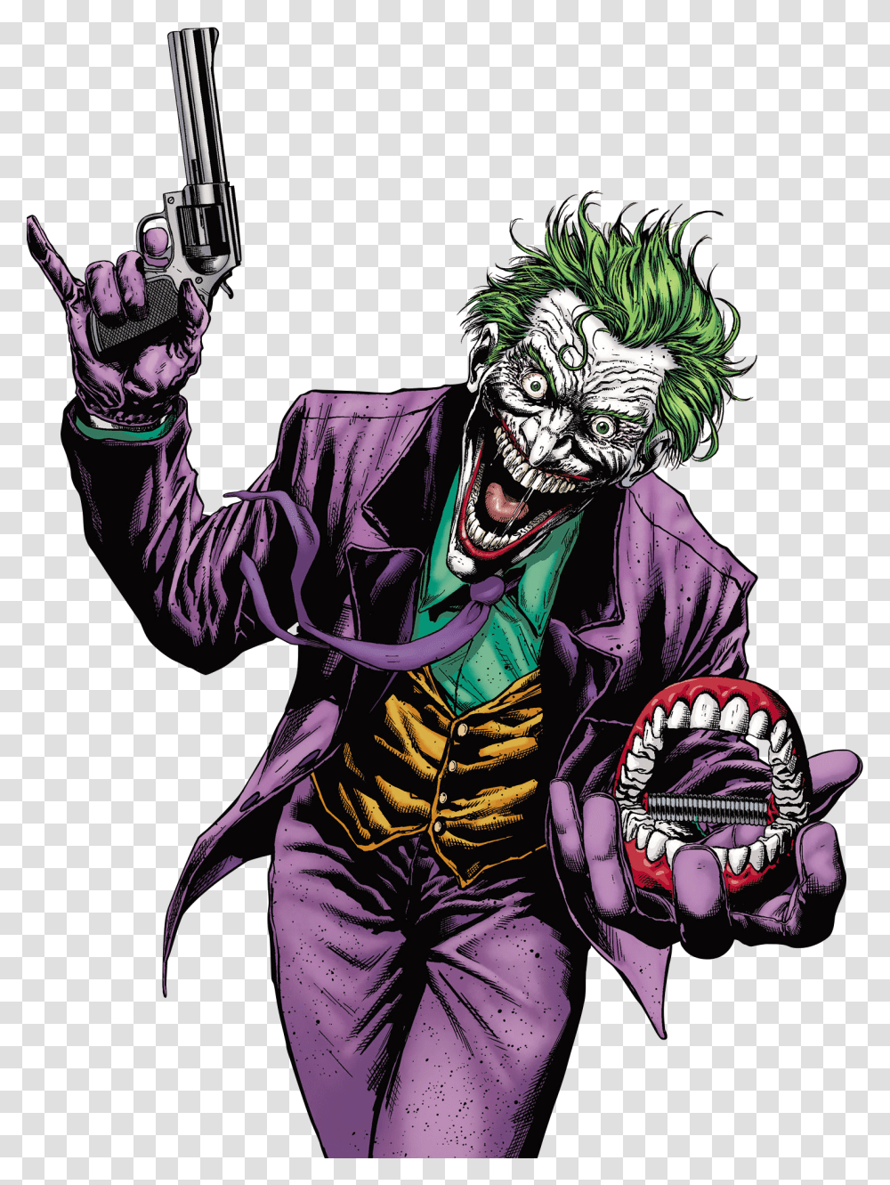 Batman The Joker Comic, Comics, Book, Manga, Person Transparent Png