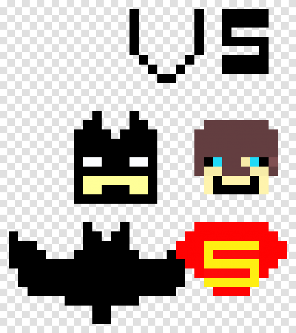 Batman Vs Superman Pixel Ace, Pac Man, First Aid Transparent Png