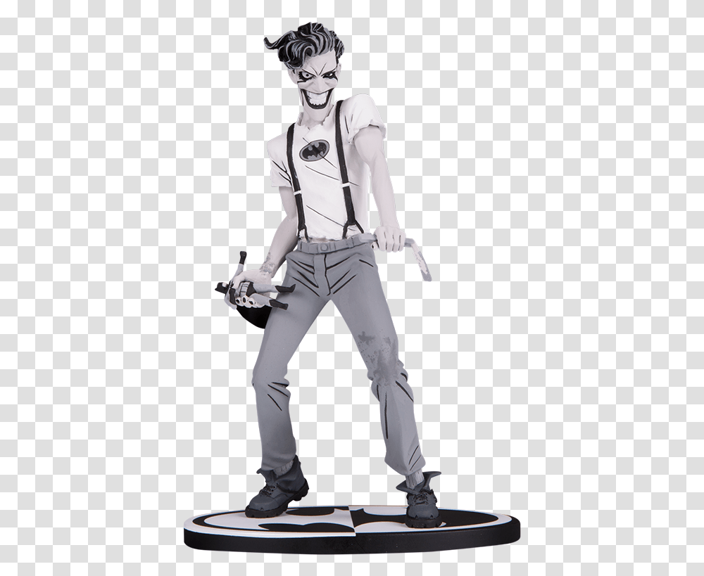 Batman White Knight Statue, Person, People, Suspenders Transparent Png