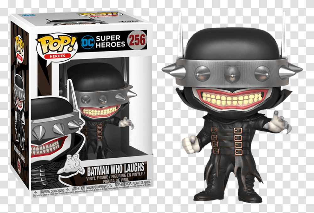 Batman Who Laughs Pop Vinyl Figure Batman Who Laughs Funko, Helmet, Apparel, Robot Transparent Png