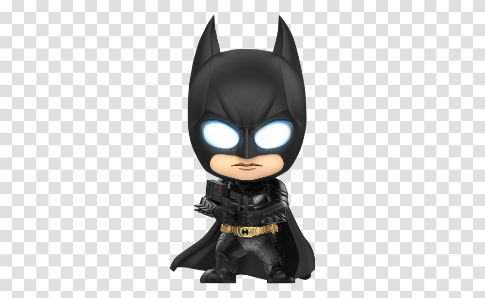 Batman With Sticky Bomb Gun Cosbaby By Hot Toys Hot Toys Cosbaby, Helmet, Clothing, Apparel, Person Transparent Png