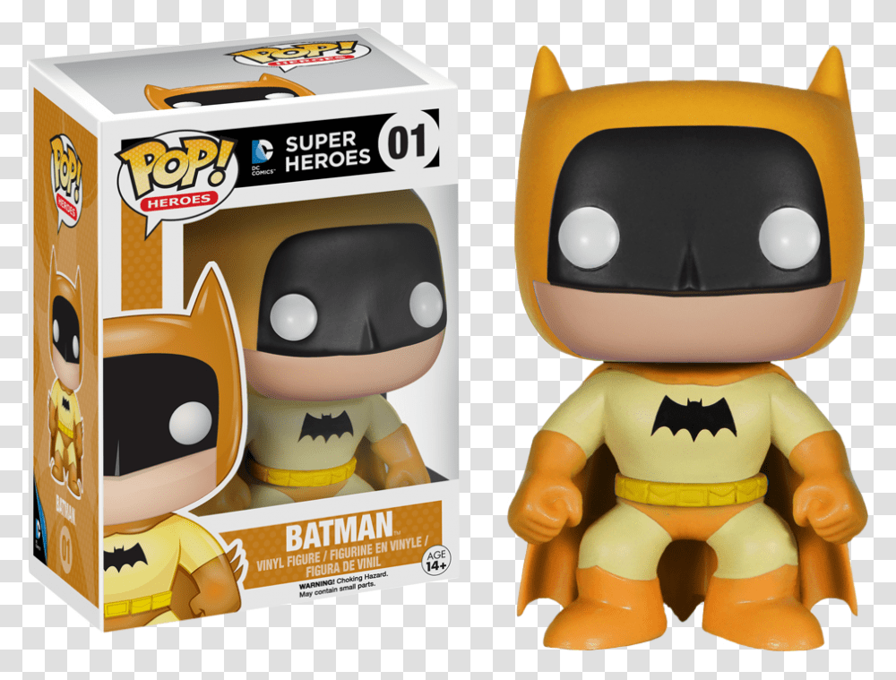 Batman Yellow Funko, Toy, Label, Plush Transparent Png