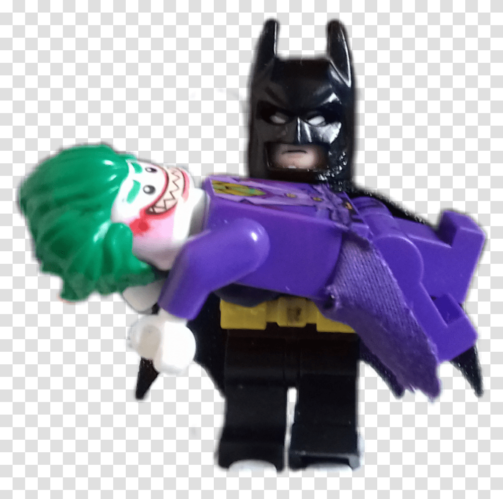 Batmanarkhamcity Arkham City Batman Joker Lego Action Figure, Toy, Robot, Helmet Transparent Png