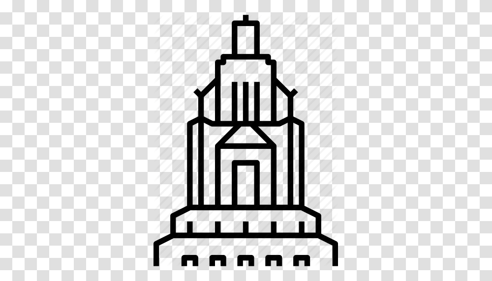 Baton Rouge Louisiana State Capitol Usa Icon, Rug, Silhouette Transparent Png