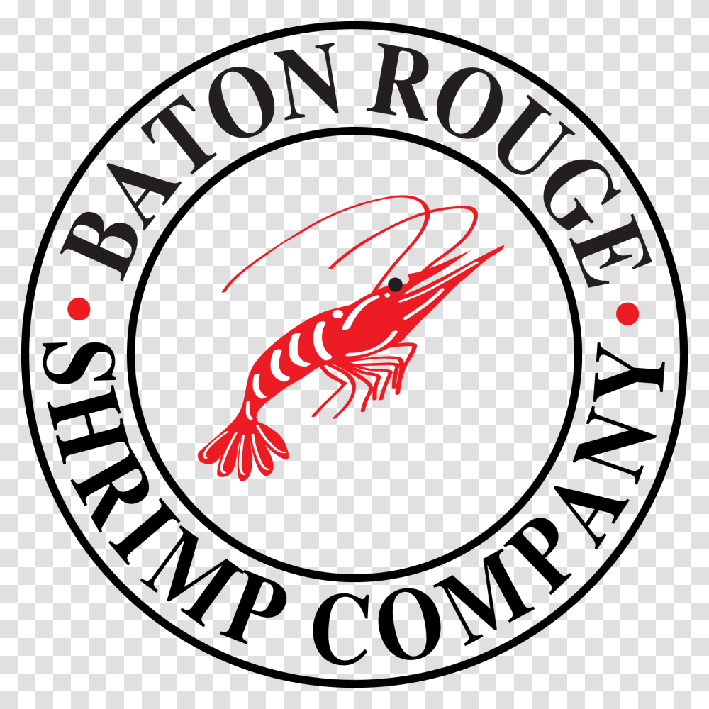 Baton Rouge Shrimp Company, Label, Animal, Logo Transparent Png