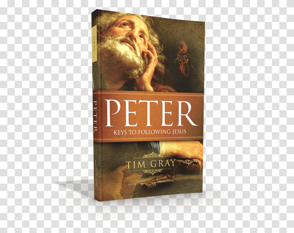 Batoni Portrait Of St Peter, Person, Human, Novel, Book Transparent Png