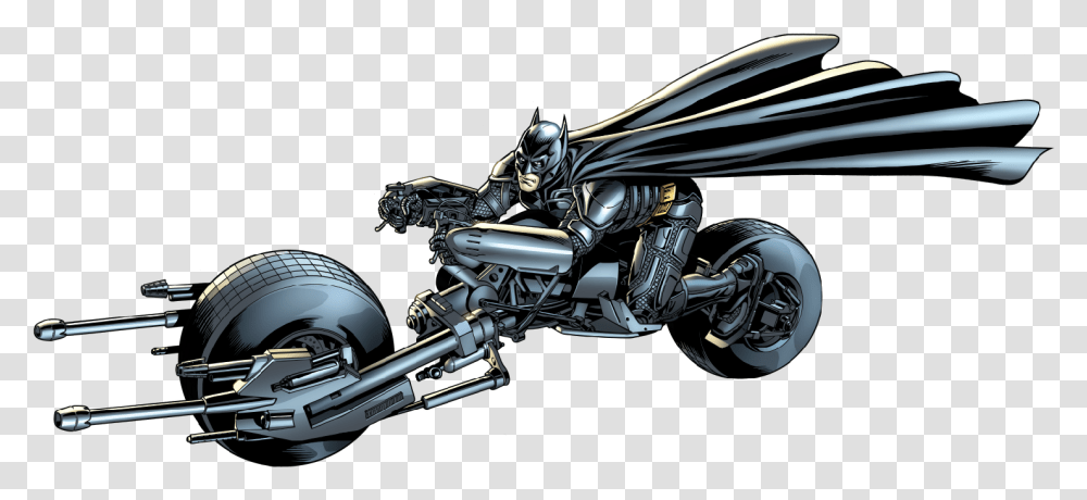 Batpodpromoart Chopper, Motorcycle, Vehicle, Transportation, Batman Transparent Png
