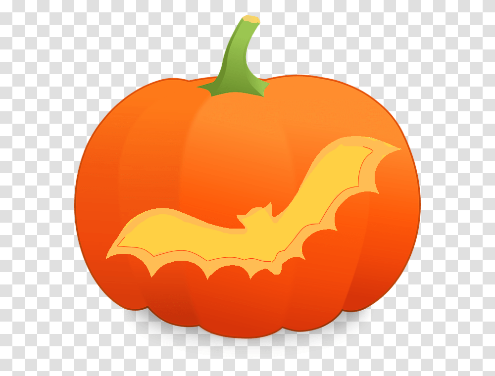 Bats Black And White, Plant, Pumpkin, Vegetable, Food Transparent Png