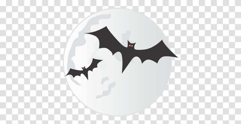 Bats Moon Icon Icon Bats Background, Symbol, Animal, Wildlife, Mammal Transparent Png