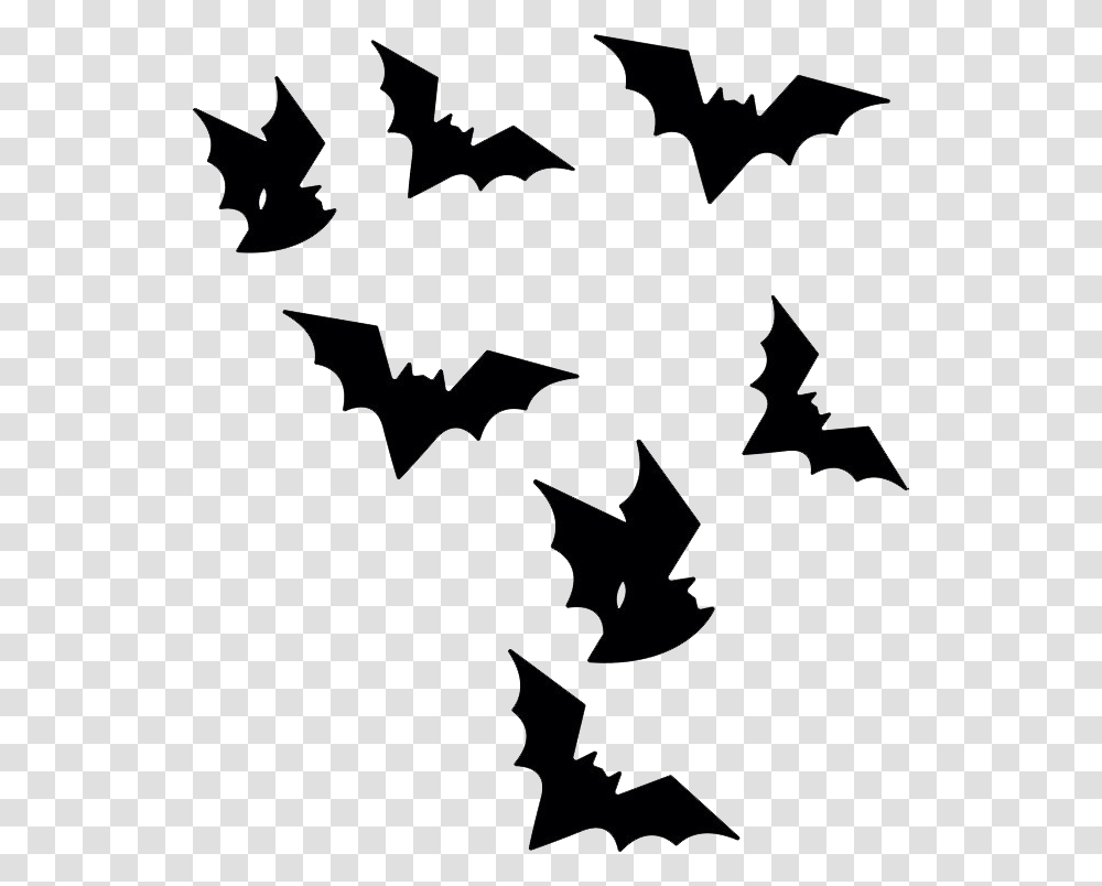 Bats Vector, Stencil, Batman Logo, Silhouette Transparent Png