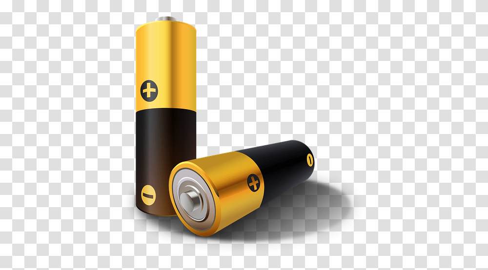 Batteries Battery Make Up Spiegel Met Verlichting, Weapon, Weaponry, Ammunition, Cylinder Transparent Png
