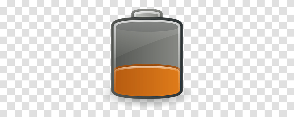 Battery Bottle, Lamp, Cylinder, Glass Transparent Png