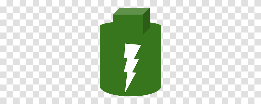 Battery Technology, Green, Recycling Symbol, Cross Transparent Png