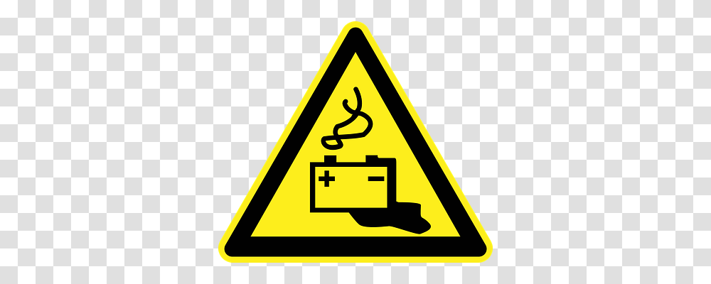 Battery Technology, Road Sign, Triangle Transparent Png