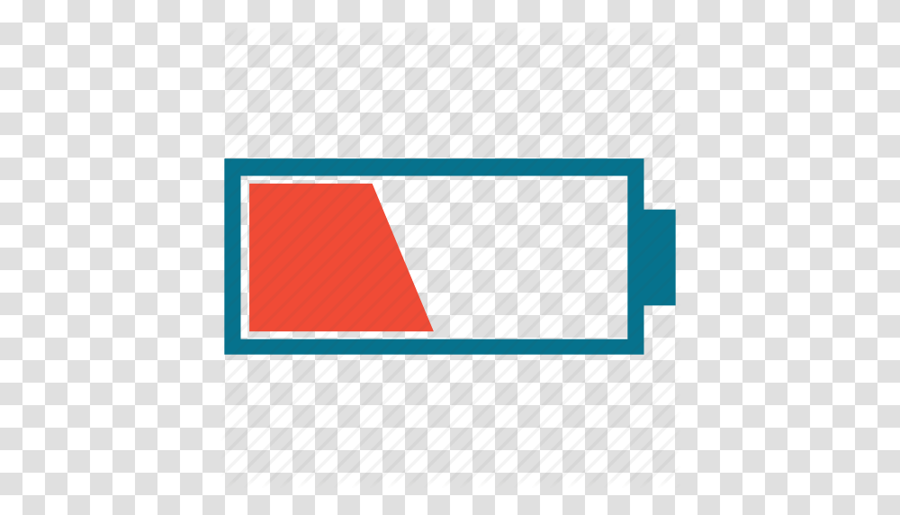 Battery Battery Level Battery Status Low Battery Icon, Triangle, Logo Transparent Png