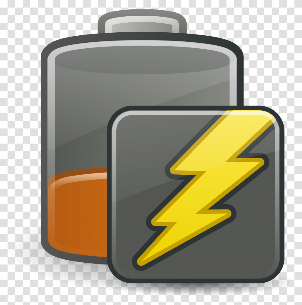 Battery Caution Charging Svg Clip Arts Medium Charged Battery, Bottle, Lamp, First Aid, Jug Transparent Png