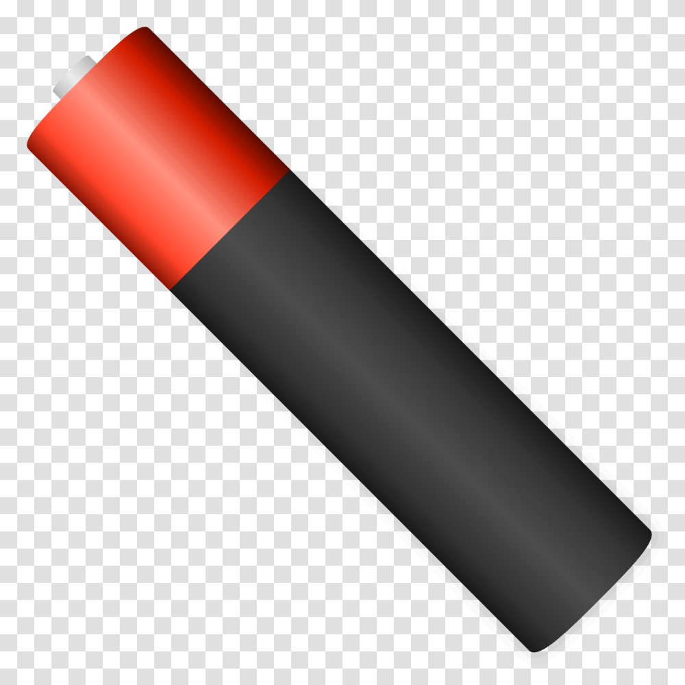 Battery Cell Image Solid, Lighting, Cylinder, Telescope Transparent Png
