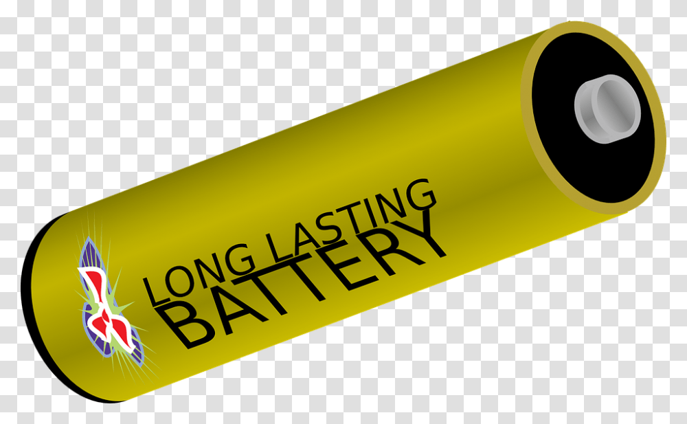 Battery Electric Battery Electrode Energy Long Lasting Batteries, Label, Weapon, Weaponry Transparent Png