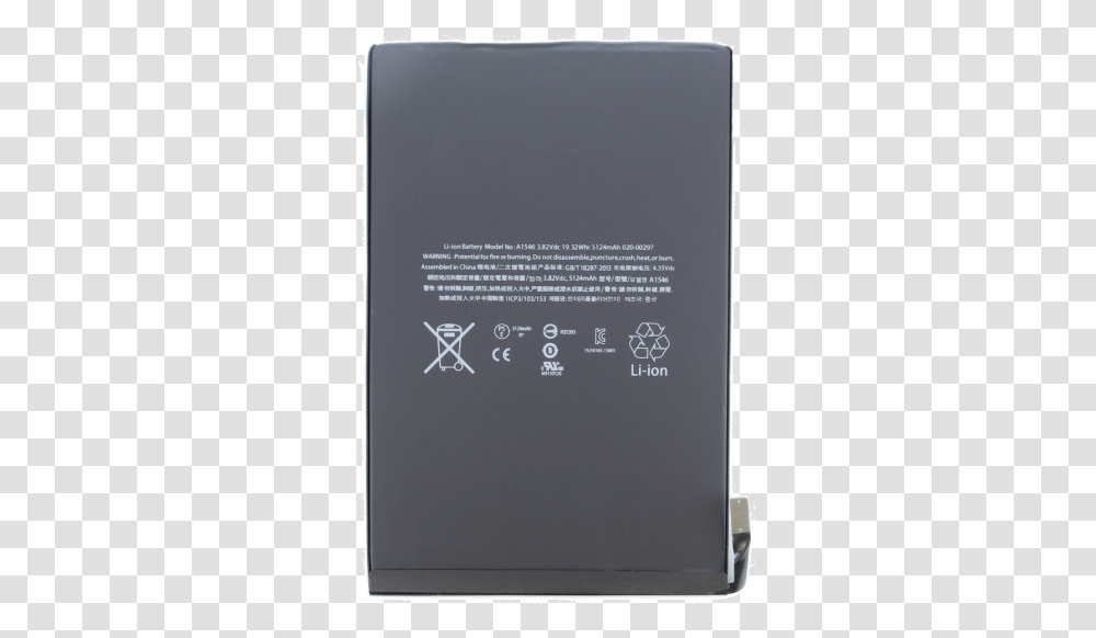 Battery For Use With Ipad Mini, Mobile Phone, Electronics, Advertisement, Laptop Transparent Png