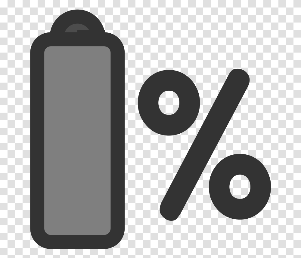 Battery Percentage Icon Clipart Phone Battery Percentage, Bottle, Number Transparent Png