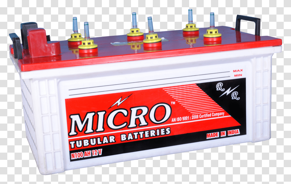 Battery Photo Tubular Battery Transparent Png