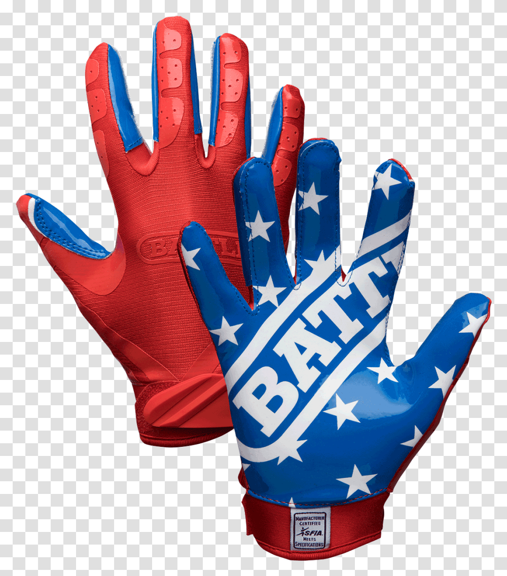 Battle American Flag Youth Football Gloves Battle Sports Football Gloves Transparent Png