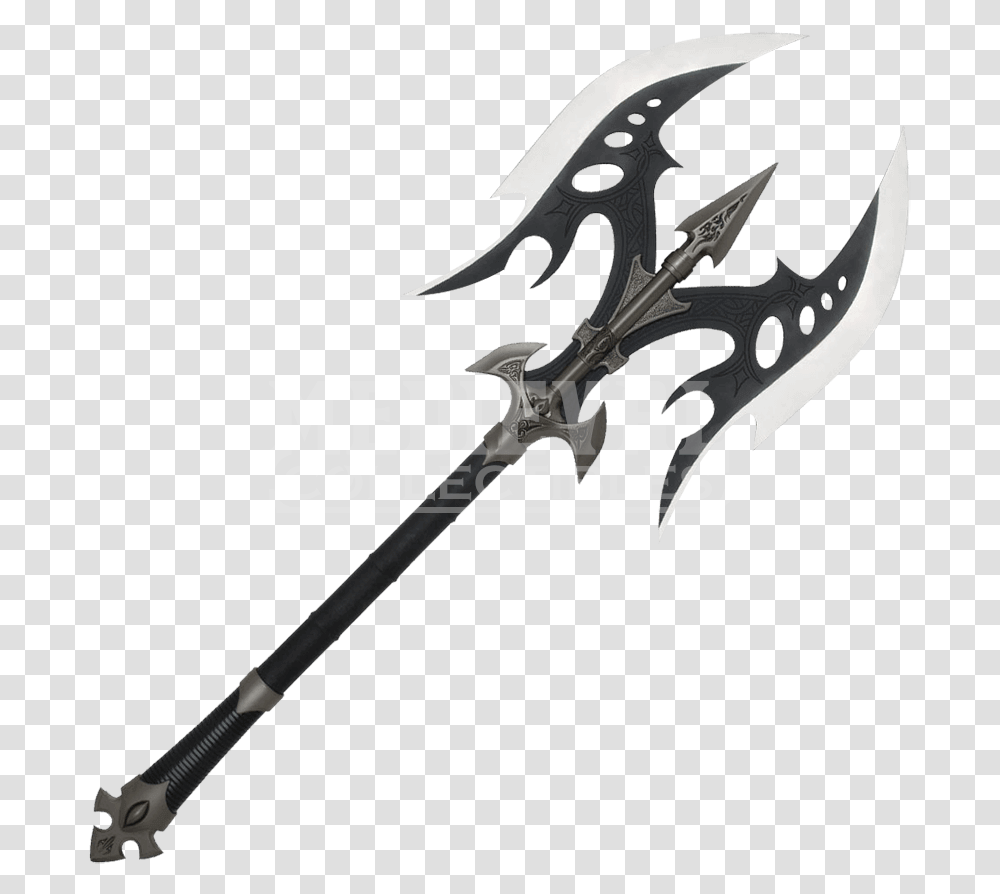 Battle Axe Clipart Double Ended Battle Axe, Weapon, Weaponry, Spear Transparent Png