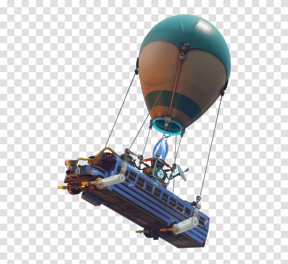 Battle Bus, Aircraft, Vehicle, Transportation, Hot Air Balloon Transparent Png