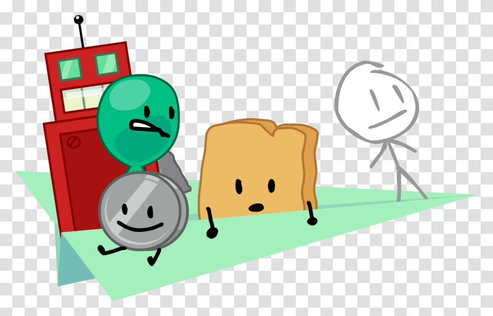 Battle For Dream Island Wiki Cartoon, Outdoors, Toast, Bread Transparent Png