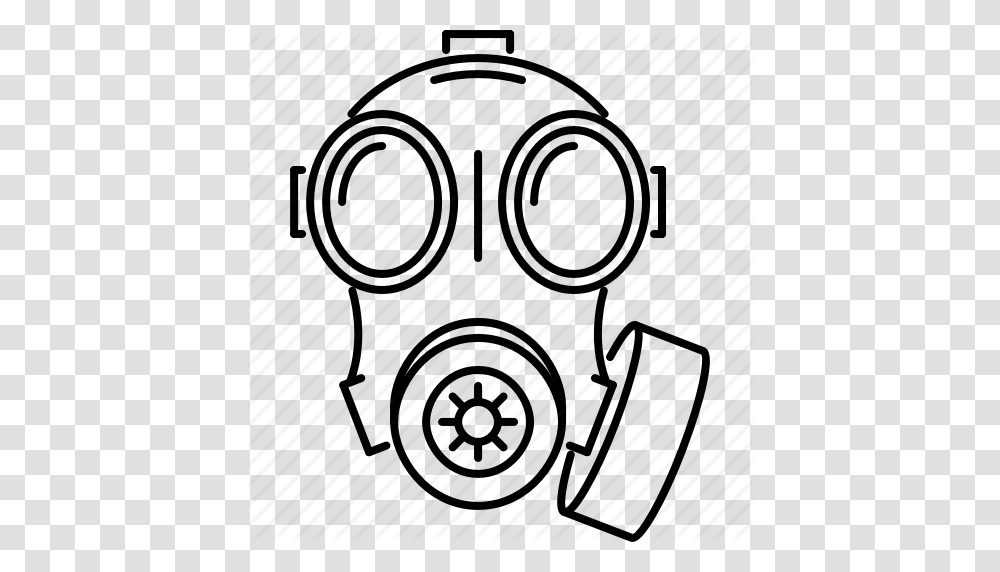 Battle Gas Mask Military War Weapon Icon, Spaceship, Aircraft, Vehicle Transparent Png