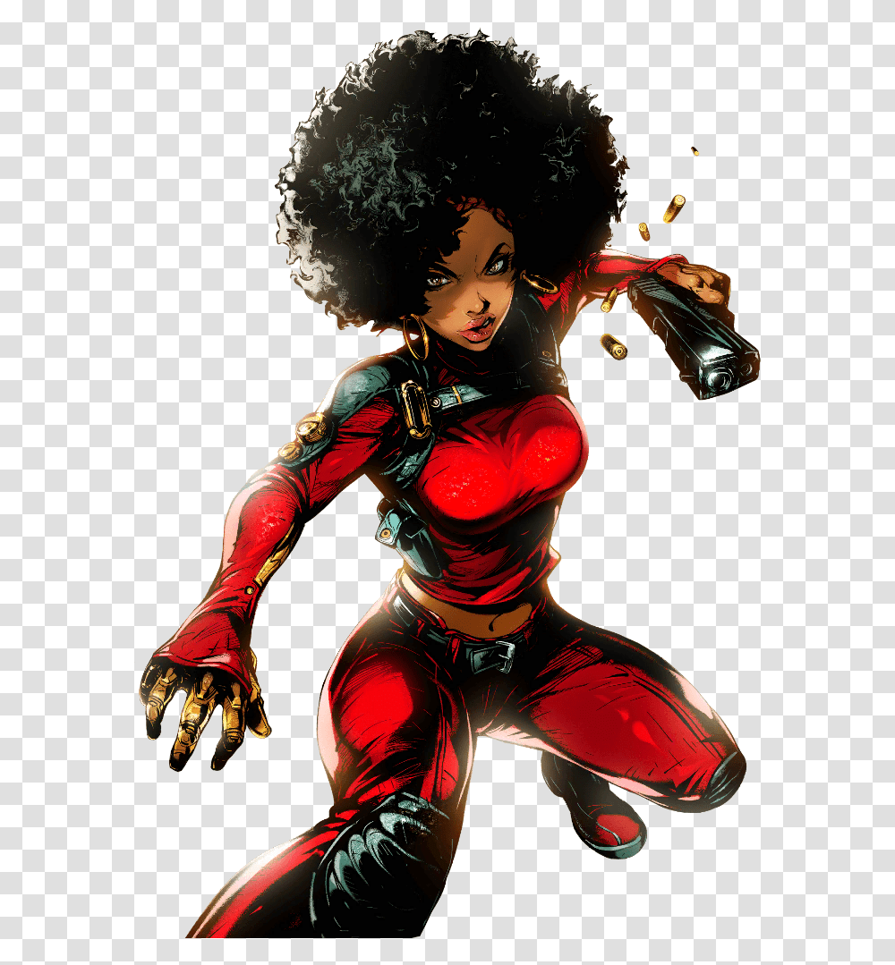 Battle Lines Misty Knight Marvel, Hair, Person, Human, Costume Transparent Png
