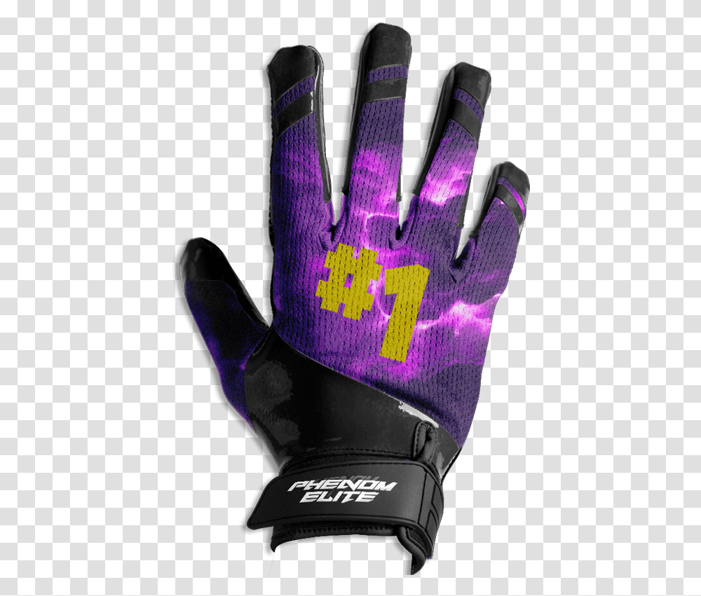 Battle Royale Football Gloves Fortnite Football Gloves, Clothing, Apparel, Hat, Person Transparent Png