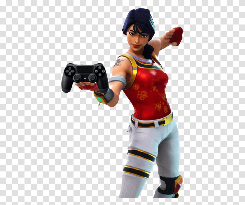 Battle Royale Game Fortnite Skin Photos Fortnite Skin With Ps4 Controller, Person, Human, Video Gaming, Photography Transparent Png
