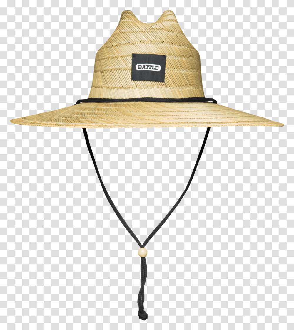 Battle Straw Hat Straw Hat, Clothing, Apparel, Lamp, Sun Hat Transparent Png