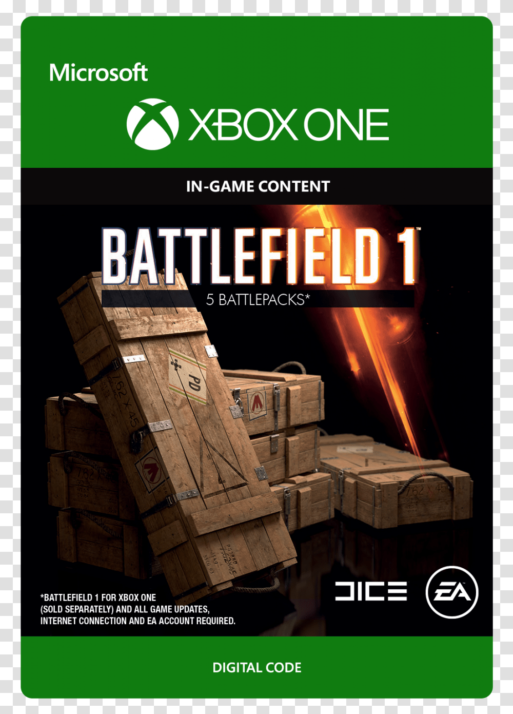Battlefield 1, Box, Advertisement, Cardboard, Poster Transparent Png