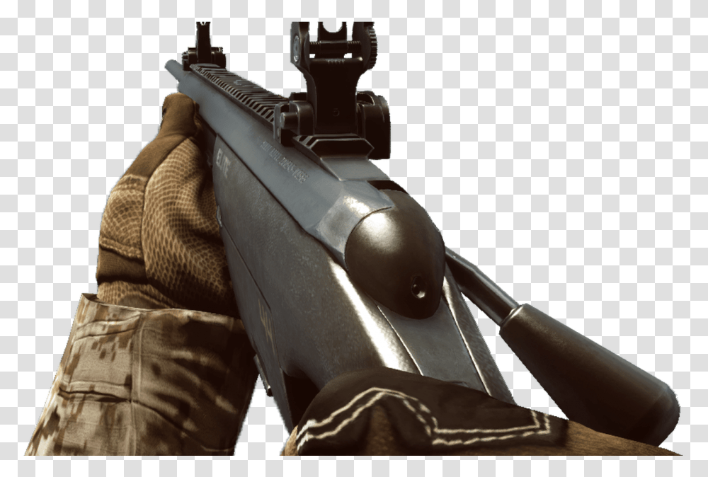 Battlefield 1 Sniper, Gun, Weapon, Weaponry, Person Transparent Png