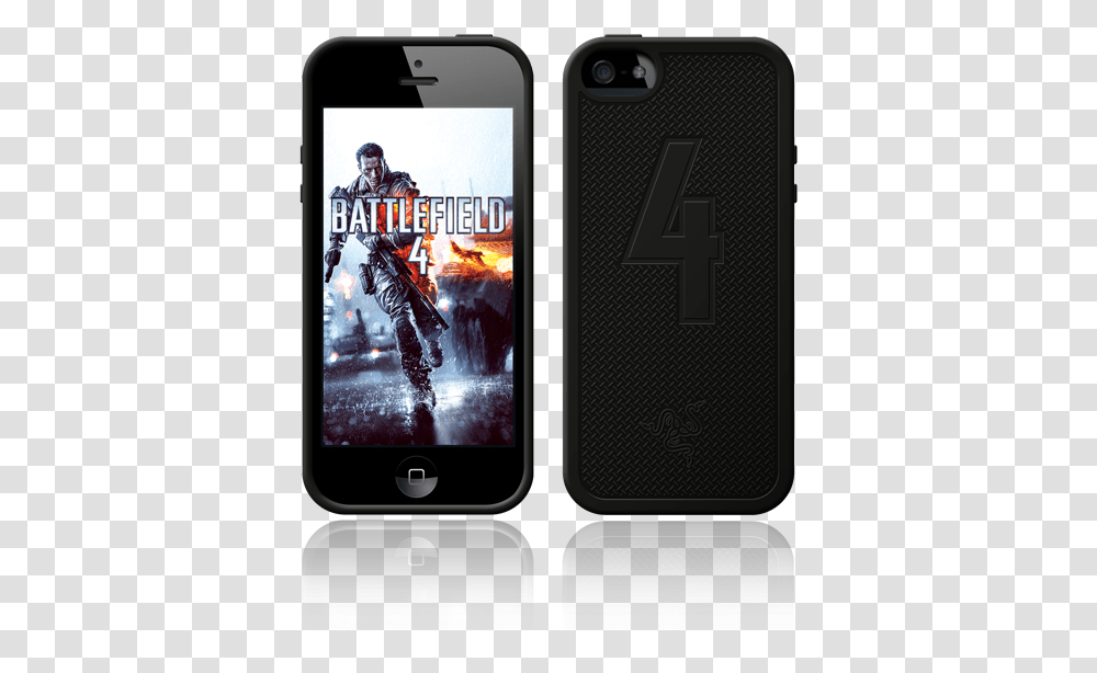 Battlefield 4 Razer Iphone 5 Protection Case Gaming Cases Razer Iphone 5s Case, Mobile Phone, Electronics, Cell Phone, Person Transparent Png