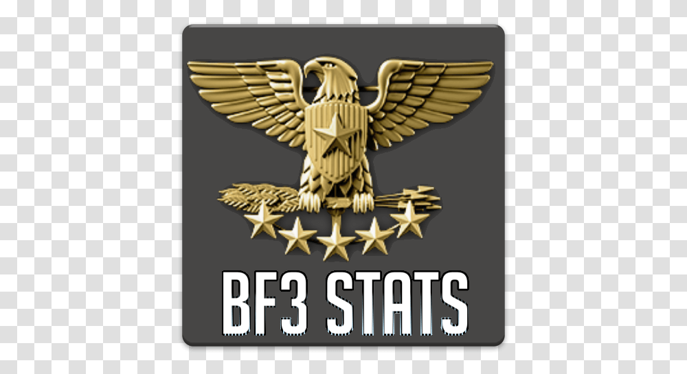 Battlefield Bf3 Stats 2 Football Defender Training, Symbol, Architecture, Building, Eagle Transparent Png