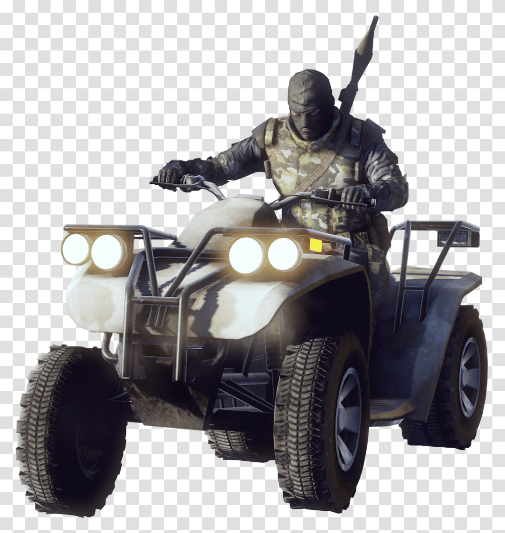 Battlefield, Game, Person, Human, Buggy Transparent Png