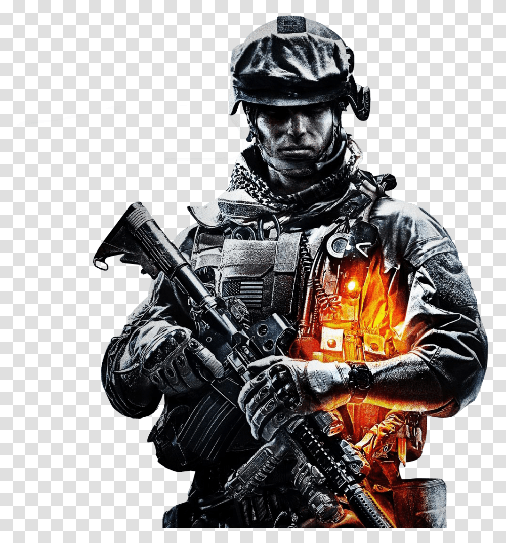 Battlefield, Game, Person, Human, Military Transparent Png