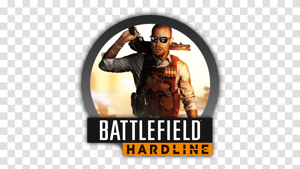 Battlefield Hardline 4 3 Video Game Battlefield Hardline Folder Icon, Person, Human, Poster, Advertisement Transparent Png