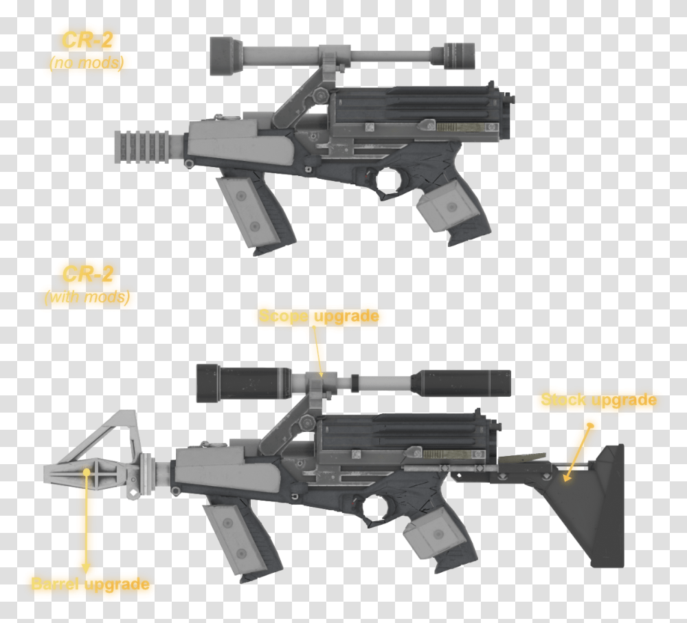 Battlefront 2 All Weapons, Gun, Weaponry, Machine Gun, Rifle Transparent Png