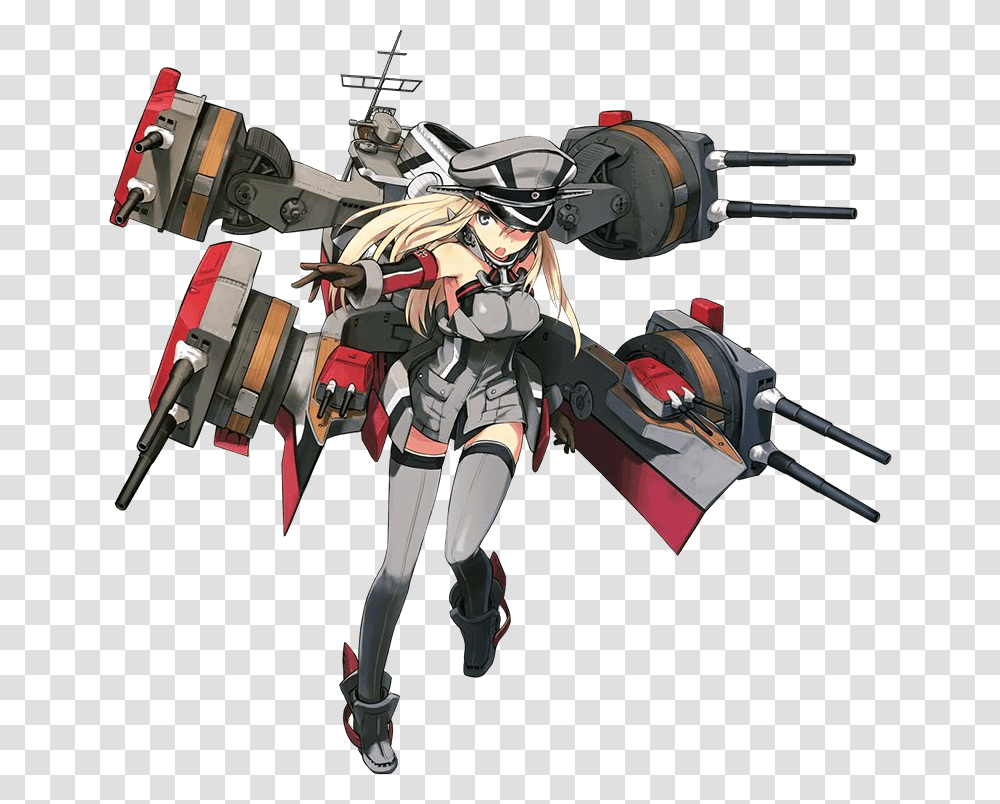 Battleship Anime Girl Bismarck, Toy, Robot, Helmet Transparent Png